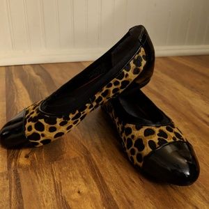 Rockport total motion leopard flats 6